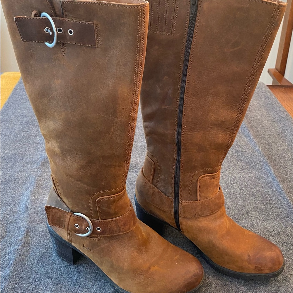Brown Tall Boc Boots 10